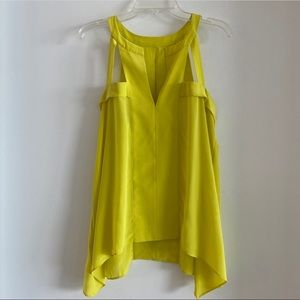 Neon Yellow BCBG MaxAzria Top XS